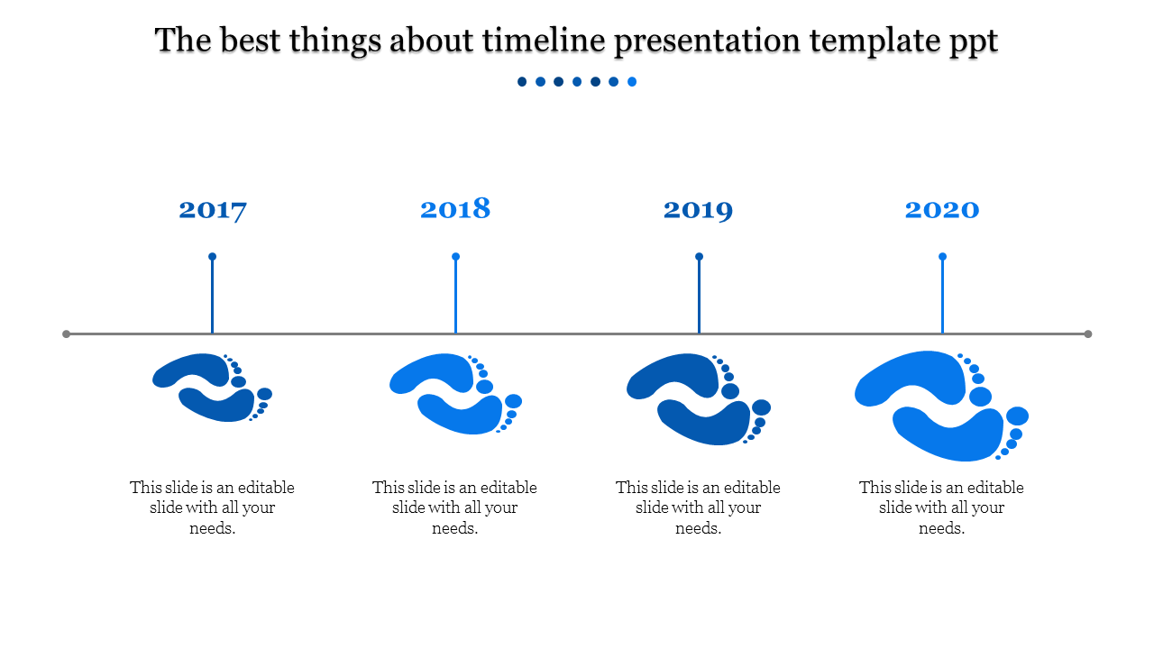 Awesome Timeline Presentation Template and Google Slides